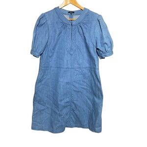 Raoul Cotton Denim Dress Size 4